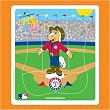 Texas Rangers Kids/Childrens Team Mascot Puzzle MLB Baseball