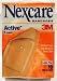 Nexcare First Aid Bandages 3m Active Foam Knee and Elbow 10 Bandages Box (Pack of 6) 60 Bandages Total