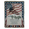 A Soldier'S Prayer Tapestry Throw