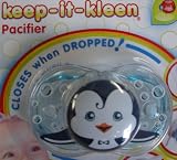Keep-It-Kleen Self-Closing Pacifier, Penguin