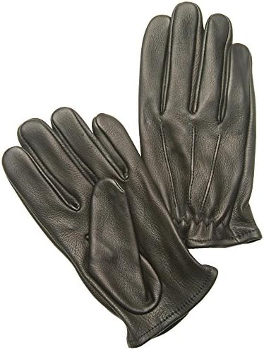 Napa Glove 880WCXL Deerskin Super Short Police Style Gloves (Black, X-Large)