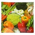 Mixed Vegetable Glass Platter