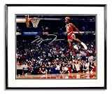Michael Jordan Chicago Bulls - Gatorade Slam Dunk - Framed 8x10 Autographed Photograph