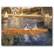 Banks of the Seine at Asnieres - 5" x 7" Museum Quality Greeting Card