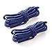Double Parachute Hammock, Noza Tec Portable Lightweight Nylon Fabric Camping Hammock for Backpacking, Travel, Beach, Yard. Straps Included (Light Blue/Green)