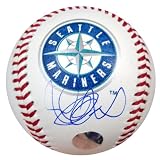 Ichiro Suzuki Autographed/Hand Signed MLB Seattle Mariners Logo Baseball Holo