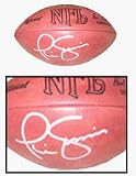 Phil Simms Autographed Official Wilson NFL Game Football