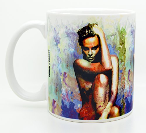 Mark Lewis Art Charlize Theron mugs 11 oz cup - bd2