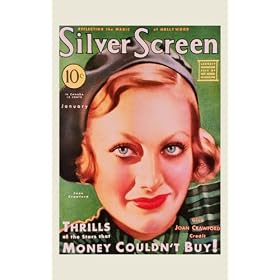 Joan Crawford Poster Movie Modern Screen Magazine Cover 1930's C 11 x 17 In - 28cm x 44cm
