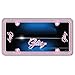 Cruiser Accessories 17536 Glitz License Plate Frame, Chrome/Pink/Clear