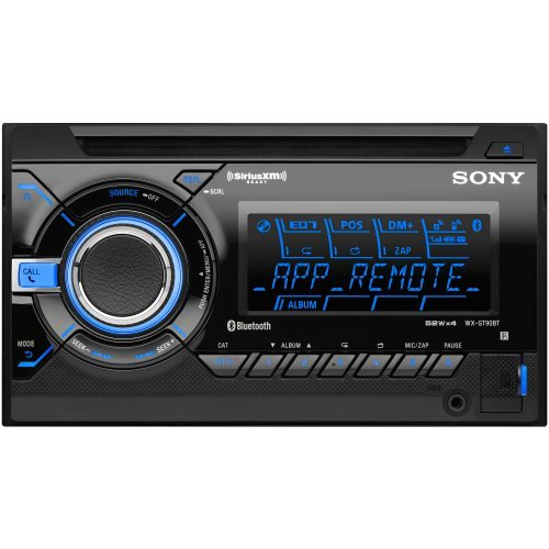 Sony WXGT90BT Bluetooth/App Remote Radio with Pandora (Black) price Sony WXGT90BT Bluetooth/App Remote Radio with Pandora (Black) price