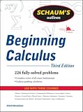 Schaums Outline of Beginning Calculus (Schaums Outline Series)