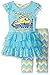 Universal Girls' 2 Piece Minions Chillin' Lace and Chevron Legging Set