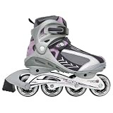 Women's Roller Derby Hybrid G900 In-Line Skates - Black/ Gray/ Titanium/ Lavender