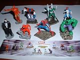 Marvel Buildable Mini Figure Collection -Complete Set of All 8 Vending ToysIMAGE