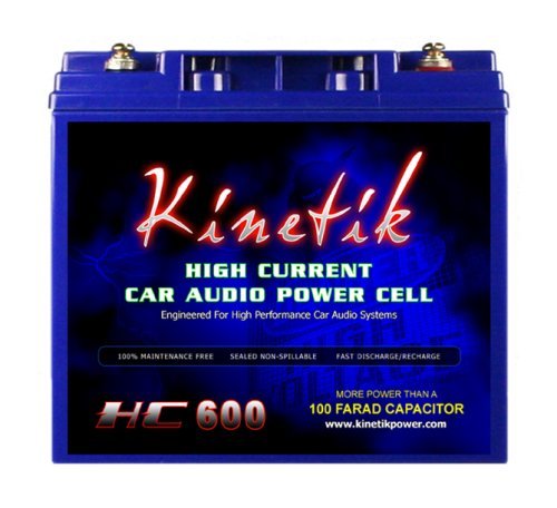 reviews Kinetik HC600 BLU Series 600-Watt 12-Volt High Current AGM Car Audio Power Cell Battery