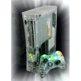 BRAND NEW XBOX 360 CRYSTAL VERSION GAMES CONSOLE WITH FREE 64 MB MEMORY CARD