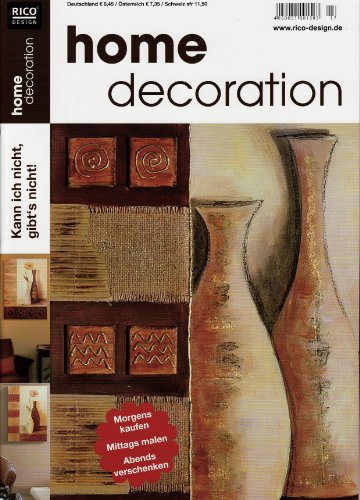 Rico-Design Tap Home Decoration. Kann ich nicht, gibt's nicht: Gestaltungsvarianten f&uuml;r Keilrahmen mit Acrylfarbe