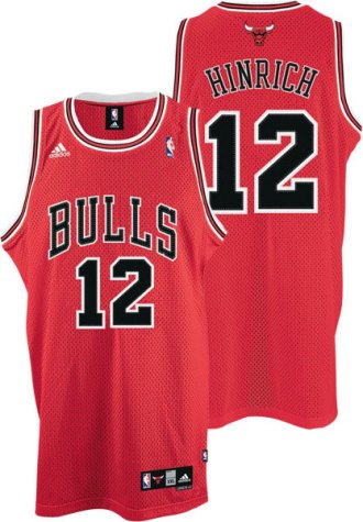 Buy Men's Chicago Bulls #12 Kirk Hinrich Swingman Road Jersey