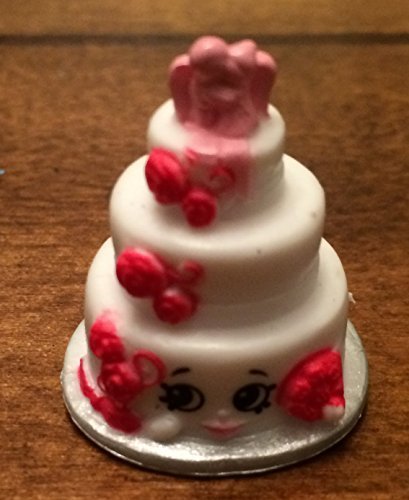Shopkins Season 3 #3-008 White Wendy Wedding Cake (Rare)