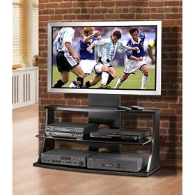 Concerto Flat Screen TV Console with Universal Mounting Bracket