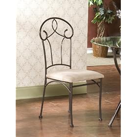 SEI Cassidy Dinette Chairs Set of 4 by Southern Enterprises Inc.