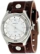 Nemesis #BB021S Men's Premium Wide Leather Strap Sports Watch