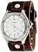 Nemesis #BB021S Men's Premium Wide Leather Strap Sports Watch