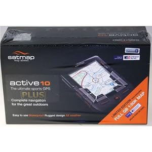 Satmap Active 10 Plus Handheld Gps + Free Full Gb Map