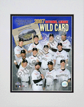 Buy Colorado Rockies 2007 National League Wild Card Composite Double Matted 8 x 10 Photograph (Unfr by Photo File