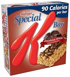 Special K Bars, Chocolatey Drizzle, 6-Count Bars (Pack of 12)