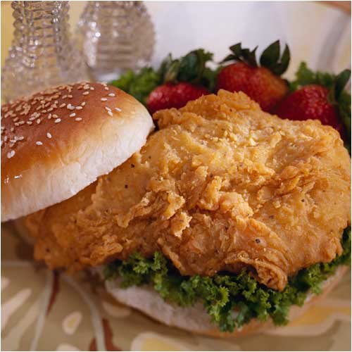 Eight Fried Chicken Breasts by Burgers