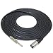 GLS Audio 25ft Patch Cable Cords - XLR Male To 1/4