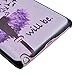 Seedan Disappearance of Dandelion Purple Painting Case for Samsung Galaxy Note 4 Protective Hard Slim Design Cover Skin Super Light