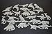 DIRECTGLOW LLC 24 Piece Glow in The Dark Dinosaurs