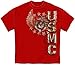 Marine Corps, USMC T-Shirt Usmc Pride Duty Honor Stars Silver Foil XX-Large Red