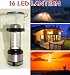 Camping Lantern with Compass and 16 LED Bright Lights