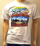 House of Harley-Davidson® Men's Short Sleeve Tee Shirt-LIMITED EDITION. 105th Anniversary from House of Harley-Davidson®, Milwaukee. Milwaukee Bound-Hammer Down. Light Heather Grey. EB45