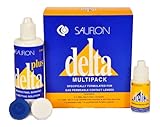 Sauflon Delta - 3 Month Pack - Specifically formulated for gas permeable contact lenses