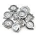 Generic 10 Assorted Styles Quartz Watch Faces Findings For Jewellery Bracelets Making