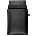 Kellner-G�rteltasche 5, schwarz, Rindleder verst�rkt