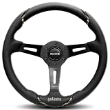 Momo GOT35BK0B Gotham 350 mm Leather Steering Wheel