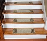 Dean Washable Non-Skid Carpet Stair Treads - Garden Path Beige (13)
