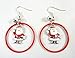 Set of 3 Pairs Rudolph, Santa Claus & Sam the Snowman Christmas Earrings