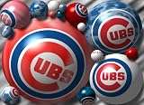 Unique Sports CHICAGO CUBS Laptop Skin Decal - Leather Look!