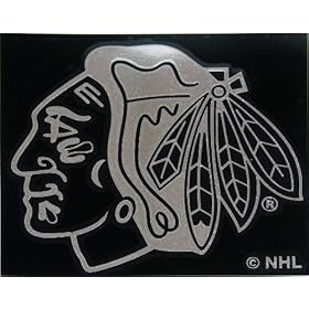 NHL Chicago Blackhawks Window Graphic