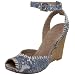 Apepazza Women's Tanzanite Wedge Sandal