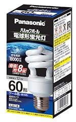 Panasonic パルックボール D60形 電球60形タイプ E26口金 クール色 EFD15ED12EF