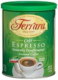 Review Ferrara  / Ferrara Cafe Espresso Decaf Ground Coffee, 8.75-Ounce Cans (Pack of 4)