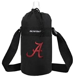 University of Alabama Water Bottle Holder and Bottle Alabama Crimson Tide Sport Fitness Workout Gifts and Gift Ideas For Man Men Him Her Women Ladies Runners Joggers Sports OFFICIAL NCAA MERCHANDISE Water bottle